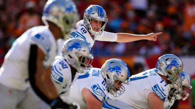 Detroit Lions quarterback Jared Goff